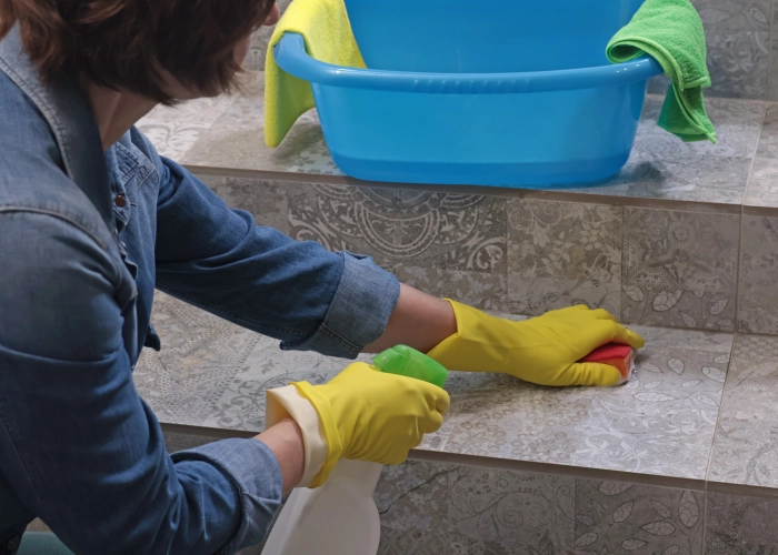 Schoonmaak van gemeenschappelijke ruimtes van gebouwen in BEERNEM 8730