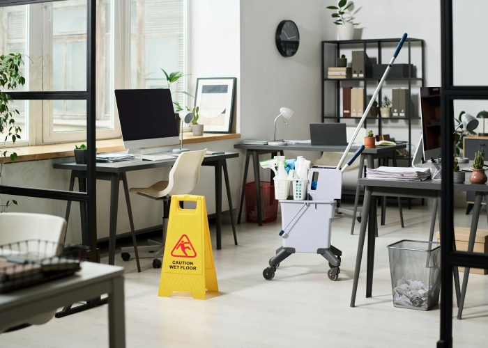 Schoonmaak van kantoren in Tubize 1480